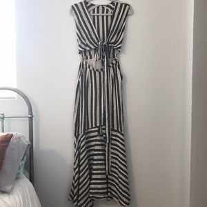 Free people tie front maxi